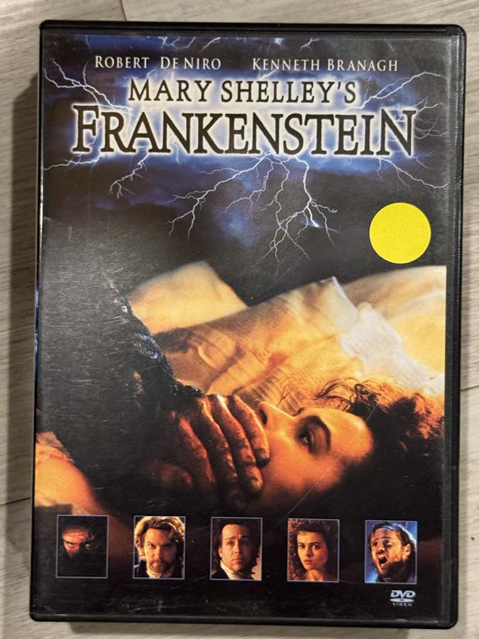 dvd – Mary Shelley’s Frankenstein (1994)