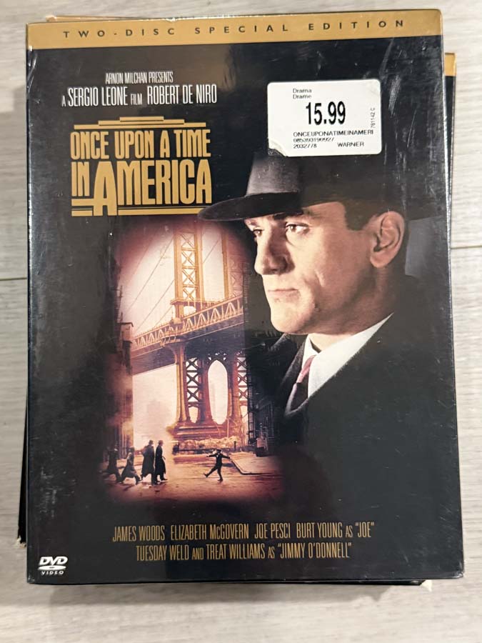 dvd – once upon a time in america (1984) new seal