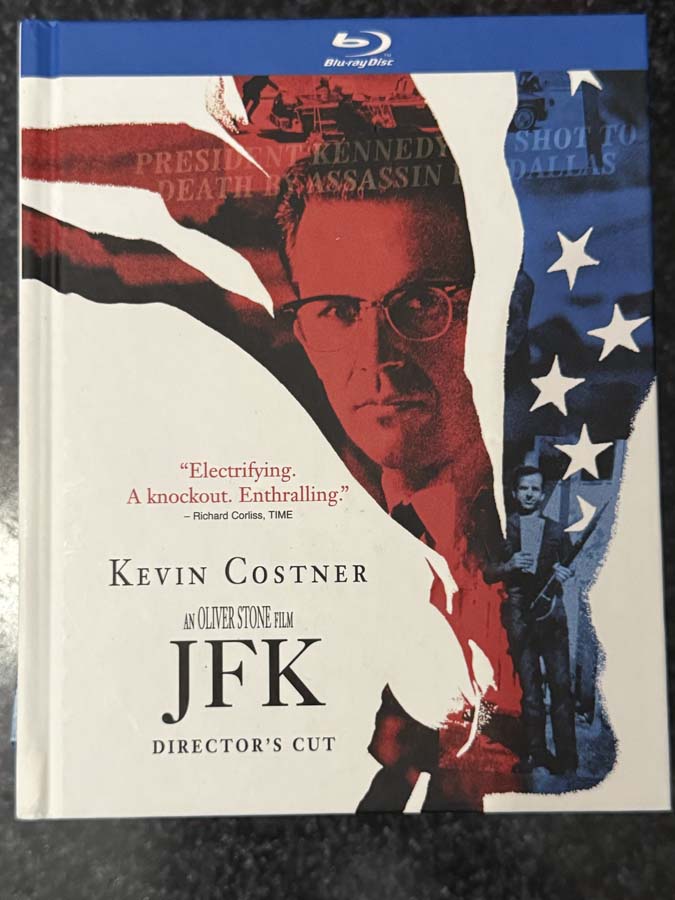 bluray – JFK : Director’s Cut (1991) Digibook
