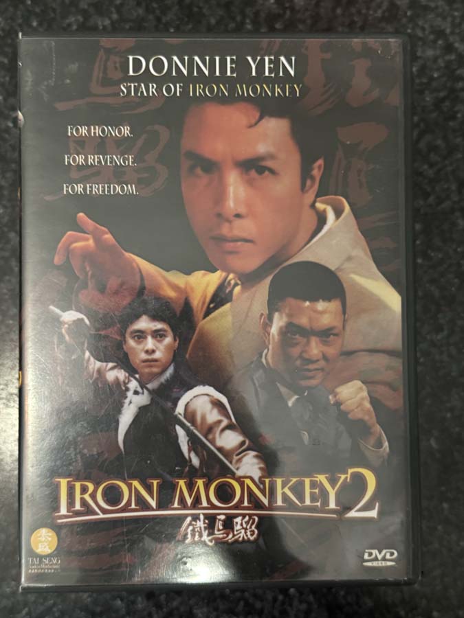 dvd – Iron Monkey 2 (1996)