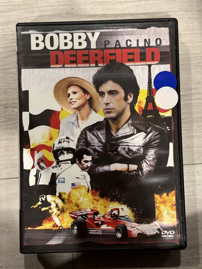 dvd – bobby deerfield (1977)