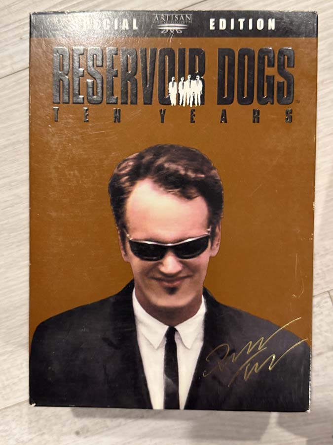 dvd – reservoir dogs (1992) mr. brown tarantino