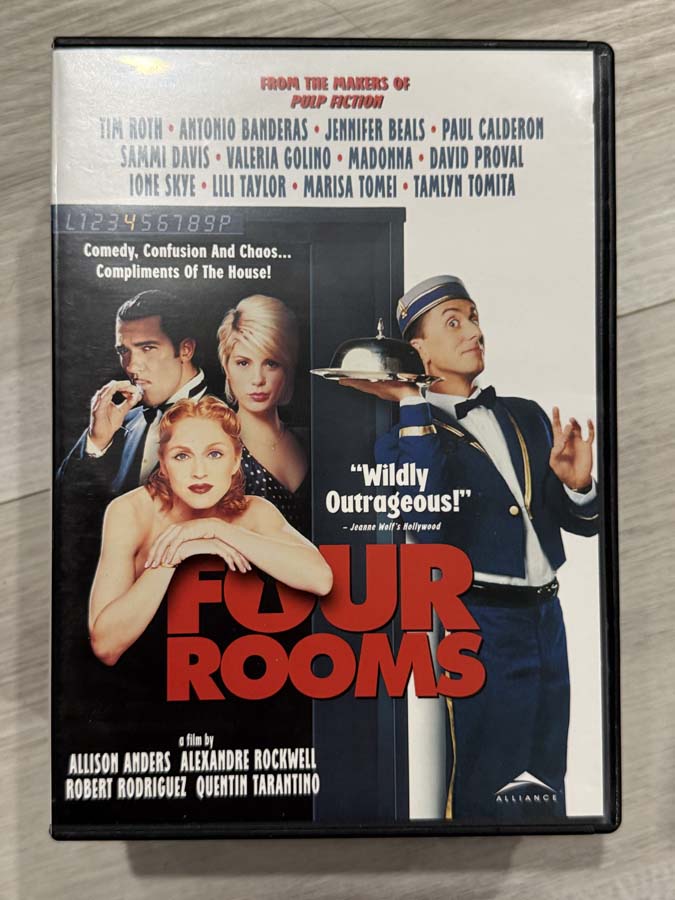 dvd – four rooms (1995)