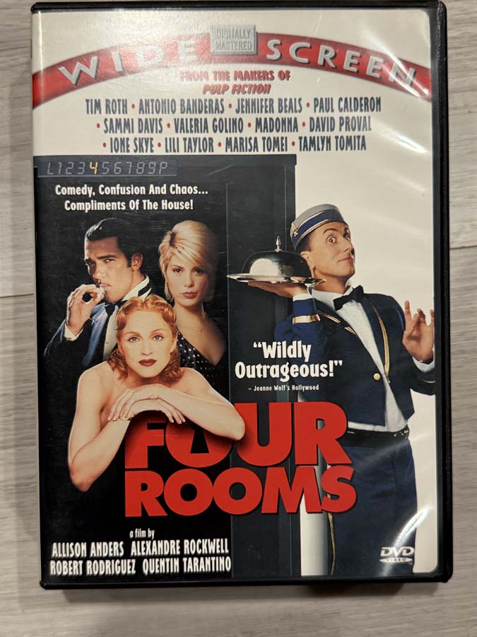 dvd – four rooms (1995)