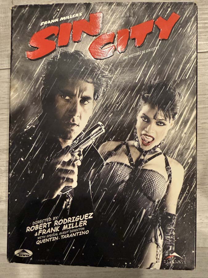 dvd – sin city (2005) slipcover owen