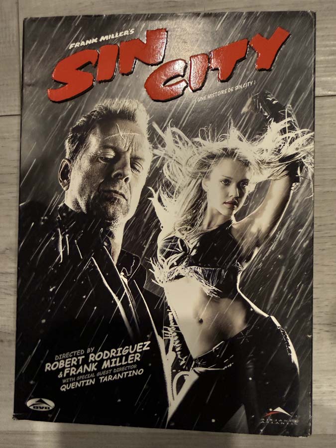 dvd – sin city (2005) slipcover willis
