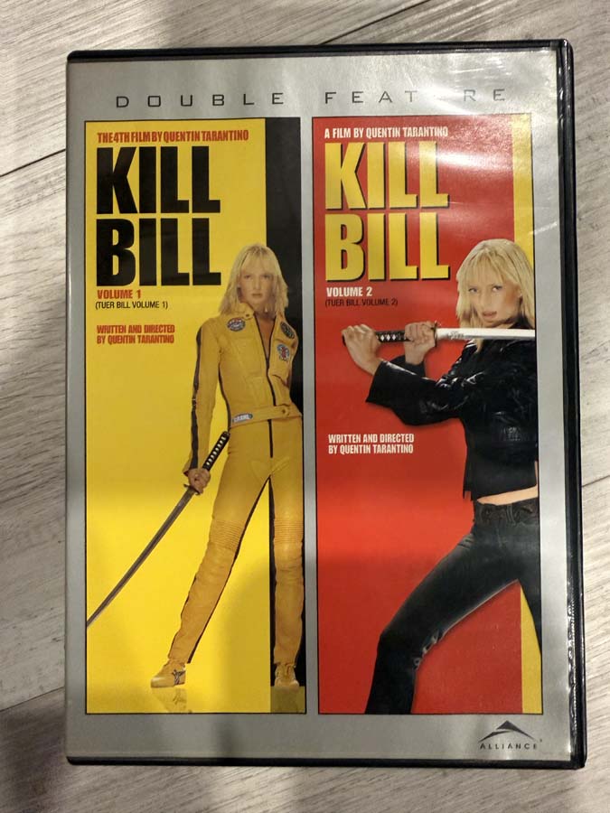dvd – kill bill volume 1 -2 (double feature)