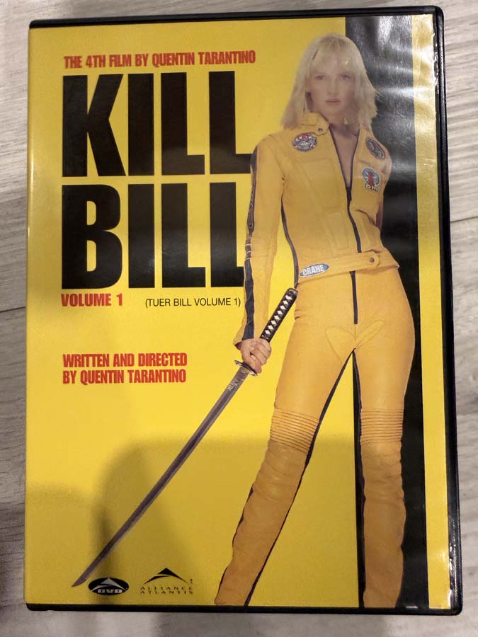 dvd – kill bill volume 1 (2003)