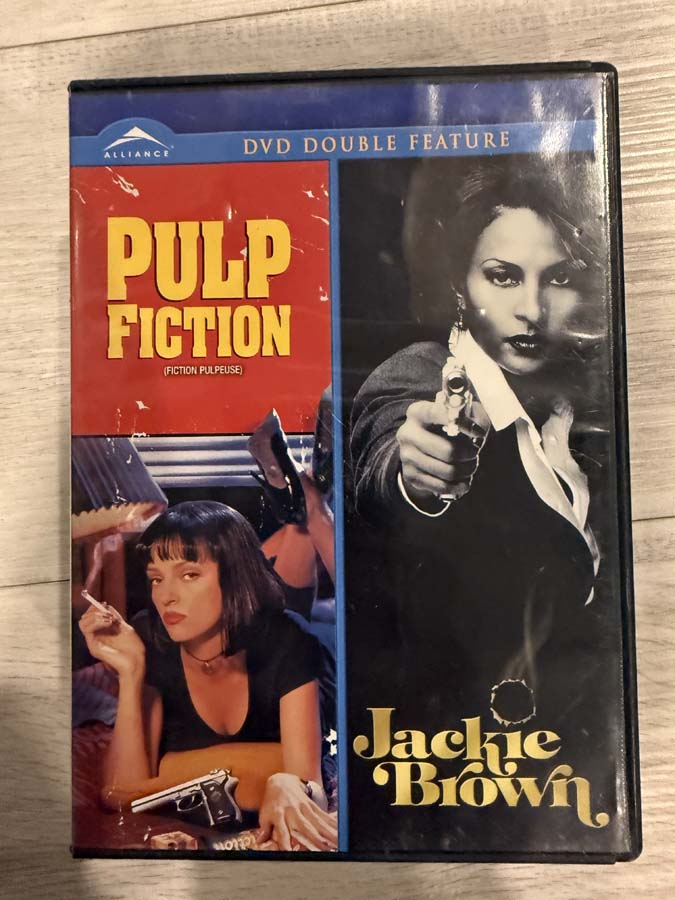 dvd – Pulp Fiction / Jackie Brown