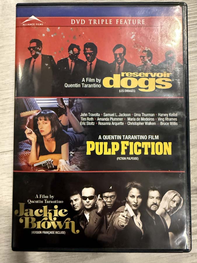 dvd – triple tarantino movie collection