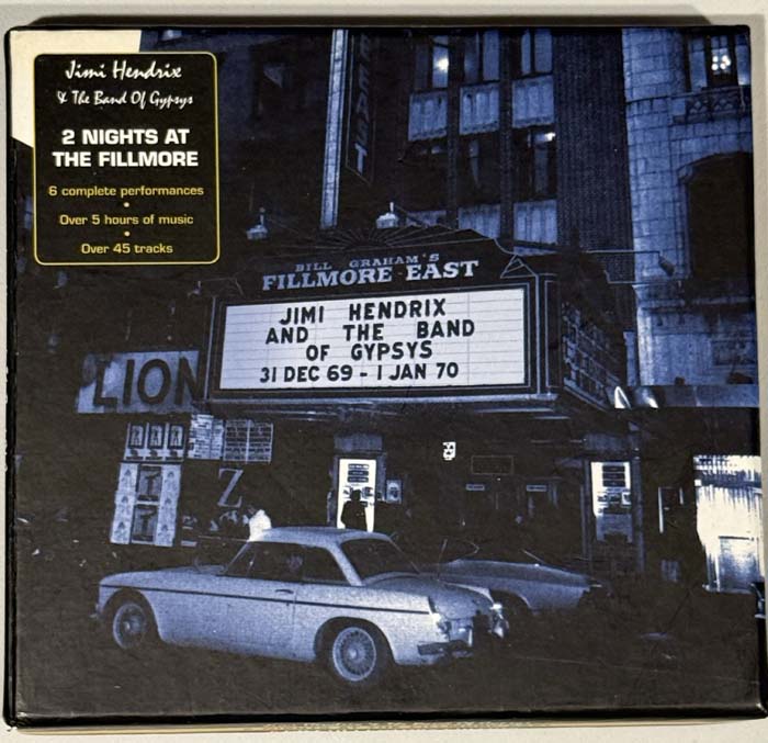 cd – Jimi Hendrix and The Band Of Gypsys ‎: 2 Nights