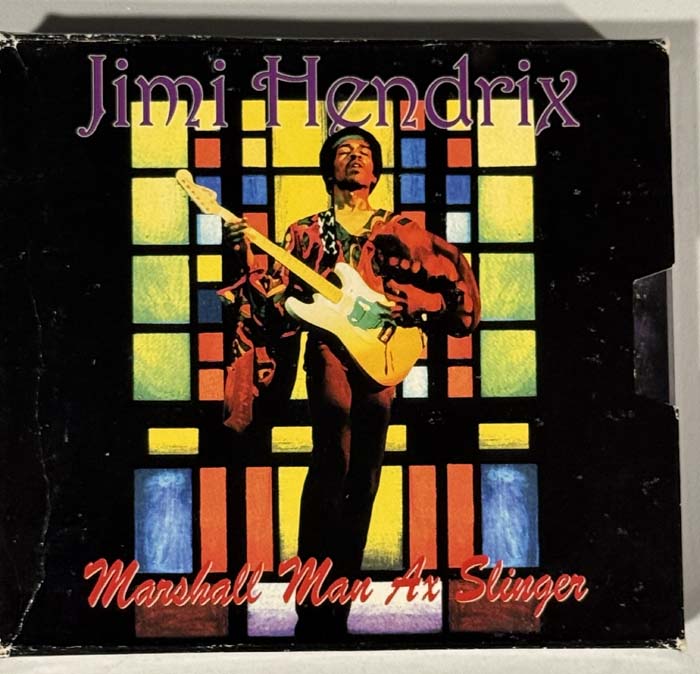 cd – Jimi Hendrix : Marshall Man Ax Slinger (box set)