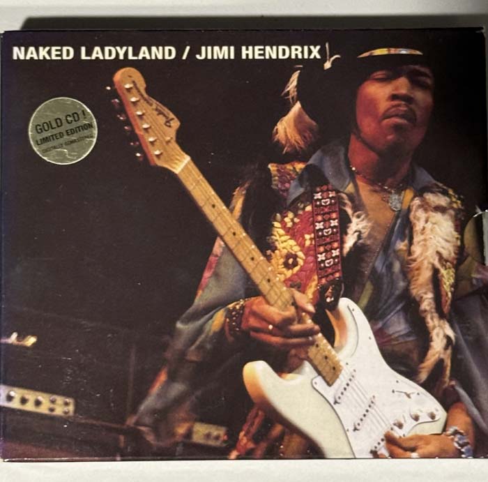 cd – Jimi Hendrix : Naked Ladyland (limited gold cd)