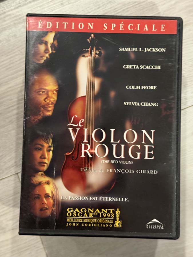 dvd – le violon rouge (1998)