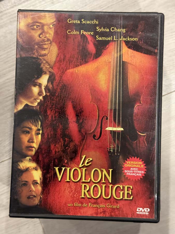 dvd – le violon rouge (1998)