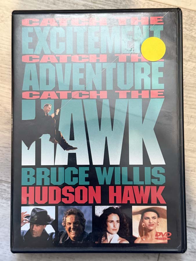 dvd – hudson hawk (1991)