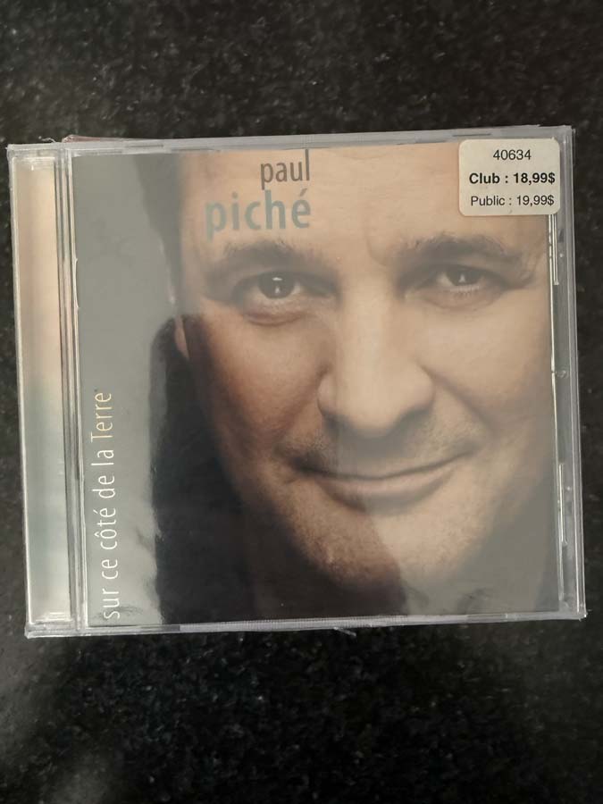 cd – Paul Piche : Sur ce cote de la Terre (2009) new seal