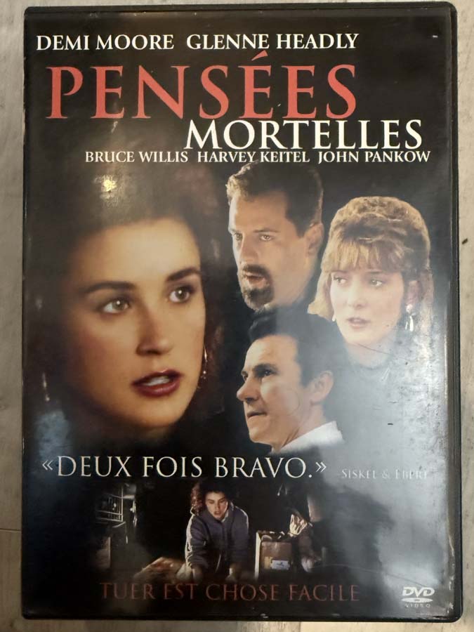 dvd – Mortal Thoughts (1991)