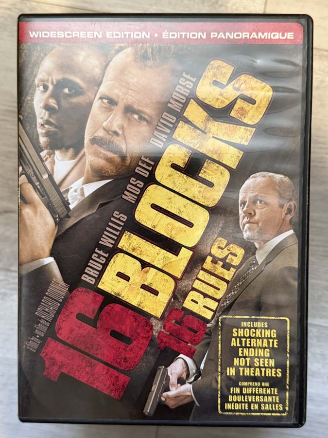 dvd – 16 blocks (2006)