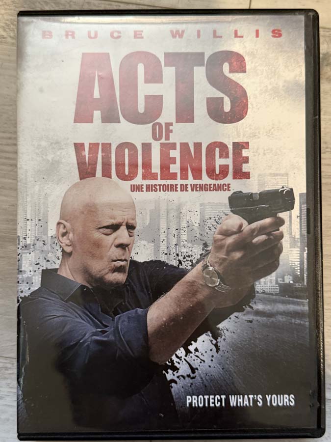 dvd – acts of violence (2018)
