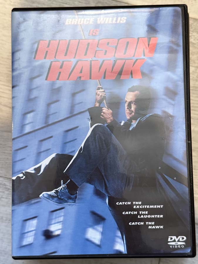 dvd – hudson hawk (1991)
