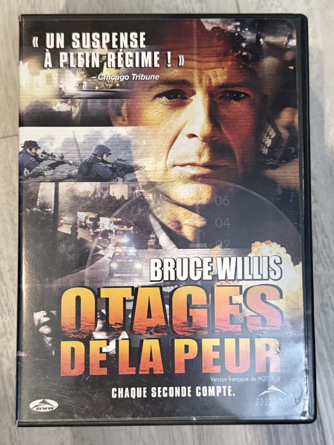 dvd – hostage (2005)