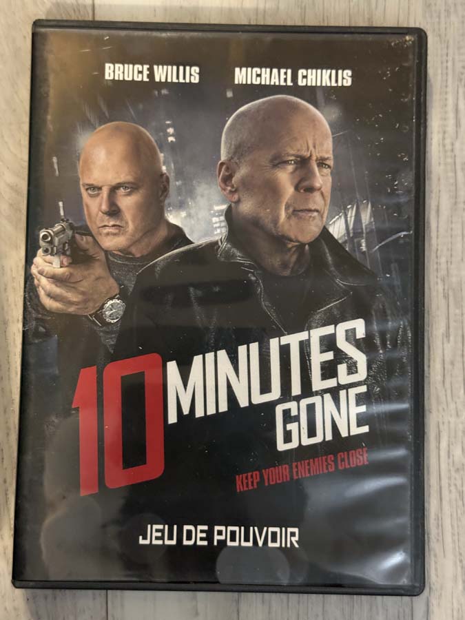 dvd – 10 minutes gone (2019)