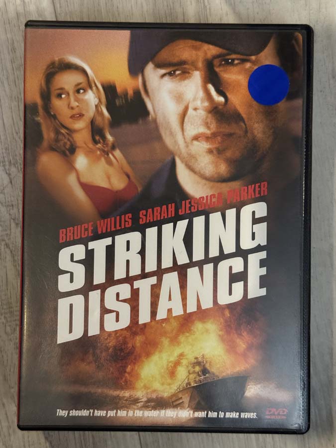 dvd – striking distance (1993)