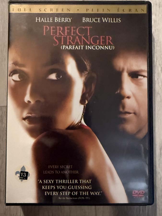 dvd – perfect stranger (2007)