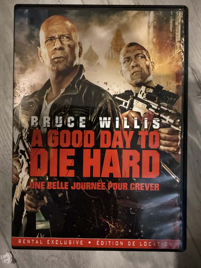 dvd – a good day to die hard (2013)