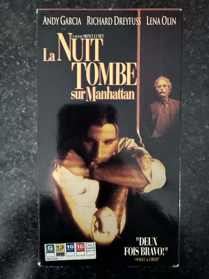 vhs – la nuit tombe sur manhattan (1987)