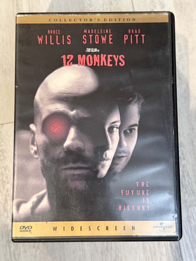 dvd – 12 monkeys (1995) collector’s edition