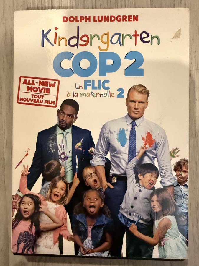 dvd – kindergarten cop 2 (2016)