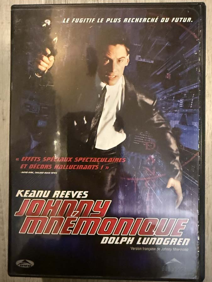 dvd – johnny mnemonic (1995)
