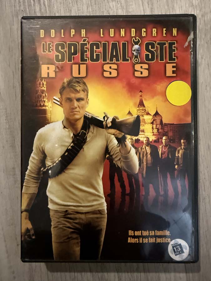dvd – the russian specialist (2005) the mechanik
