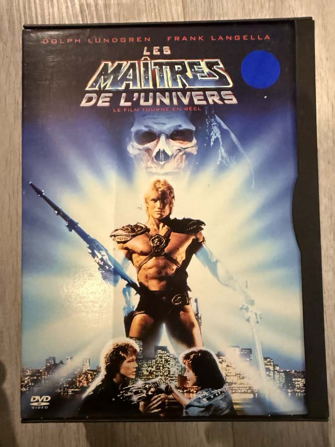 dvd – masters of the universe (1987) snapcase
