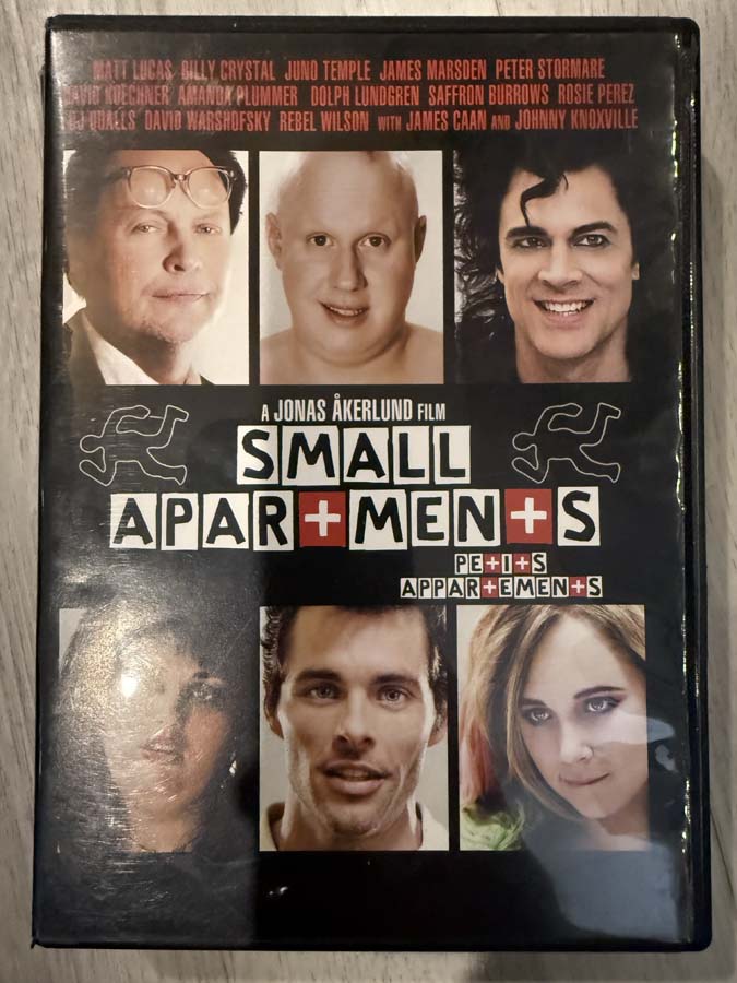 dvd – small apartments (2012)