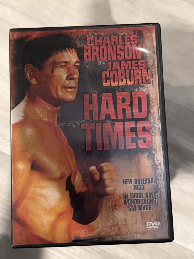 dvd – hard times (1975)