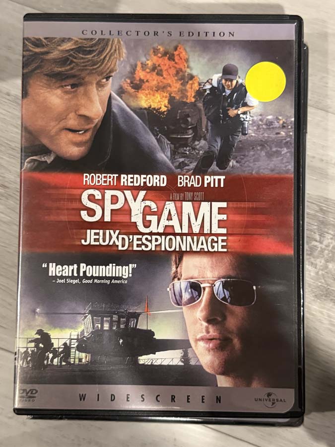 dvd – spy game (2001)