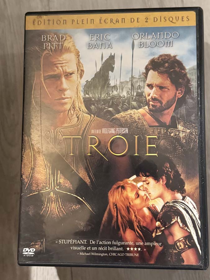 dvd – troy (2004)