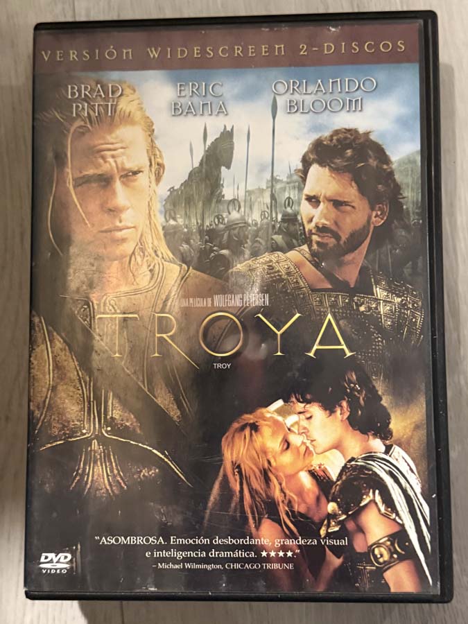 dvd – troy (2004)