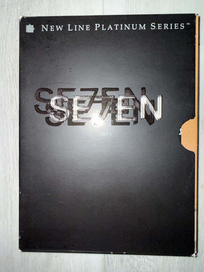 dvd – seven (1995) platinum series