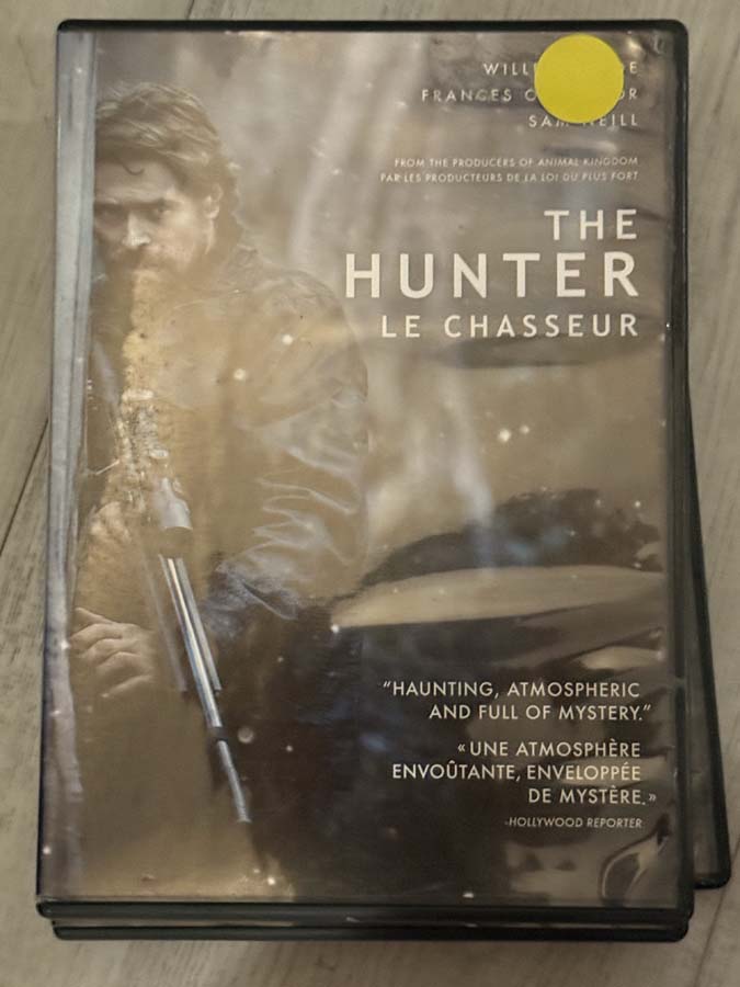 dvd – the hunter (2011)