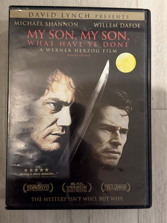 dvd – my son my son what have ye done (2009)