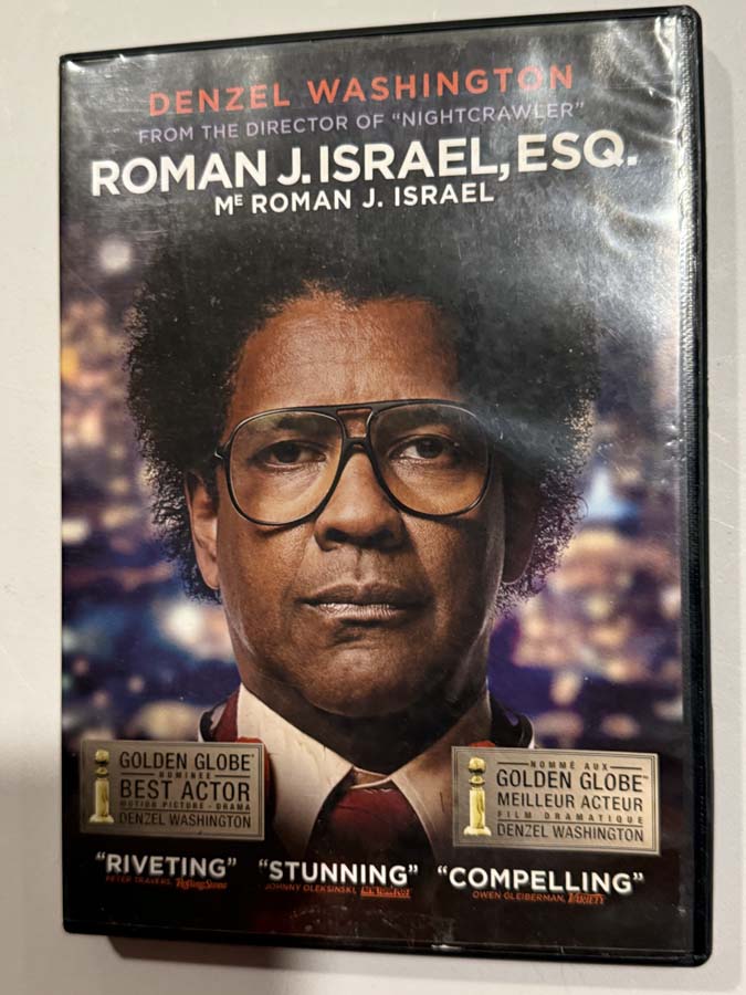 dvd – Roman J. Israel, Esq. (2017)