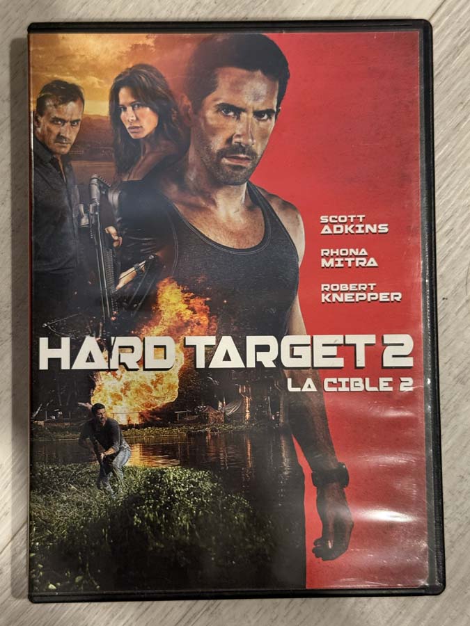 dvd – hard target 2 (2016)