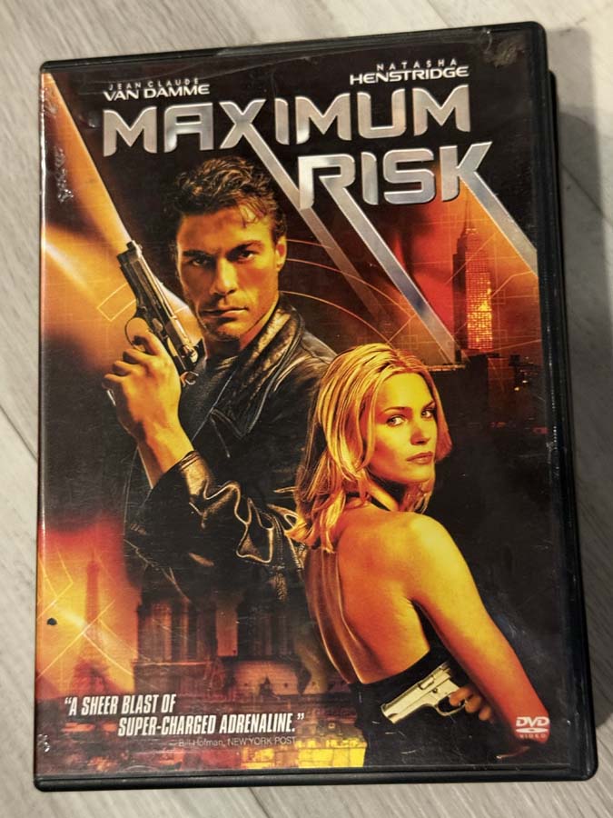 dvd – maximum risk (1996)