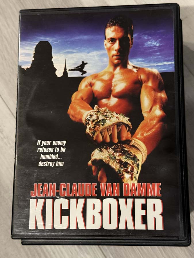 dvd – kickboxer (1989)