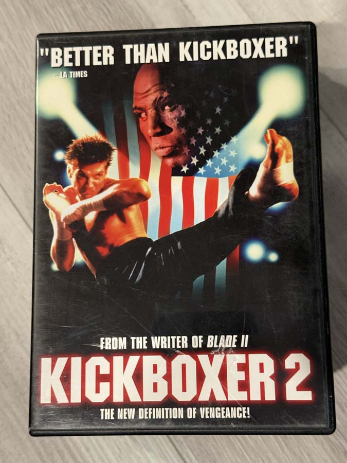 dvd – kickboxer 2 (1991)