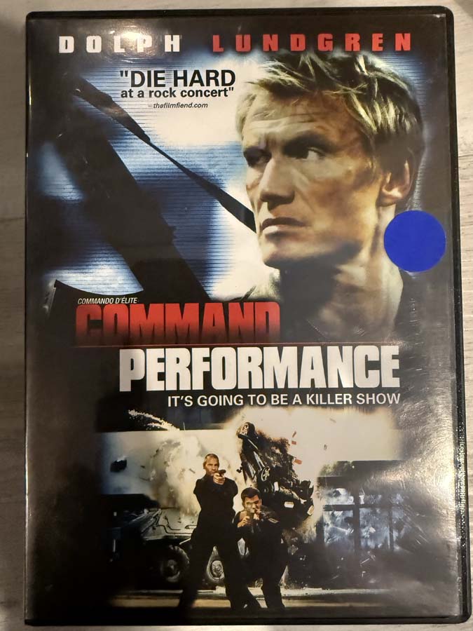 dvd – command performance (2009)